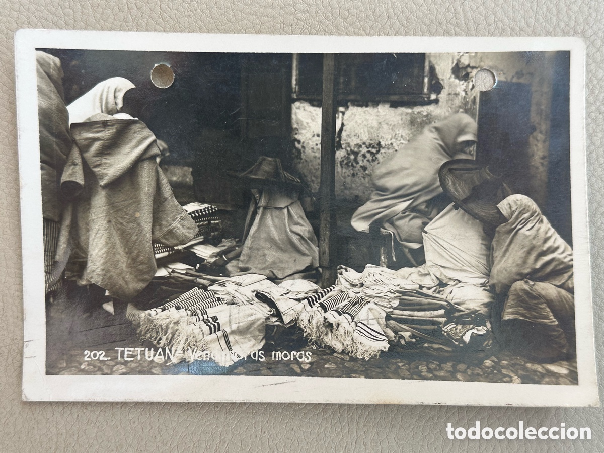 Postcards: ANTIGUA FOTOGRAFIA POSTAL TETUAN VENDEDORAS MORAS