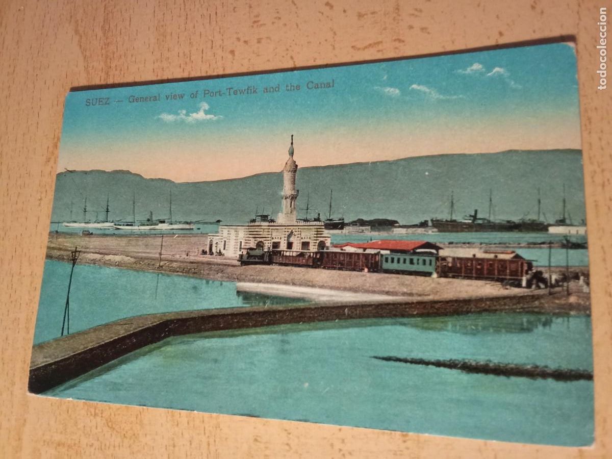 Cartes Postales: Canal de Suez.Vista general del Puerto.
