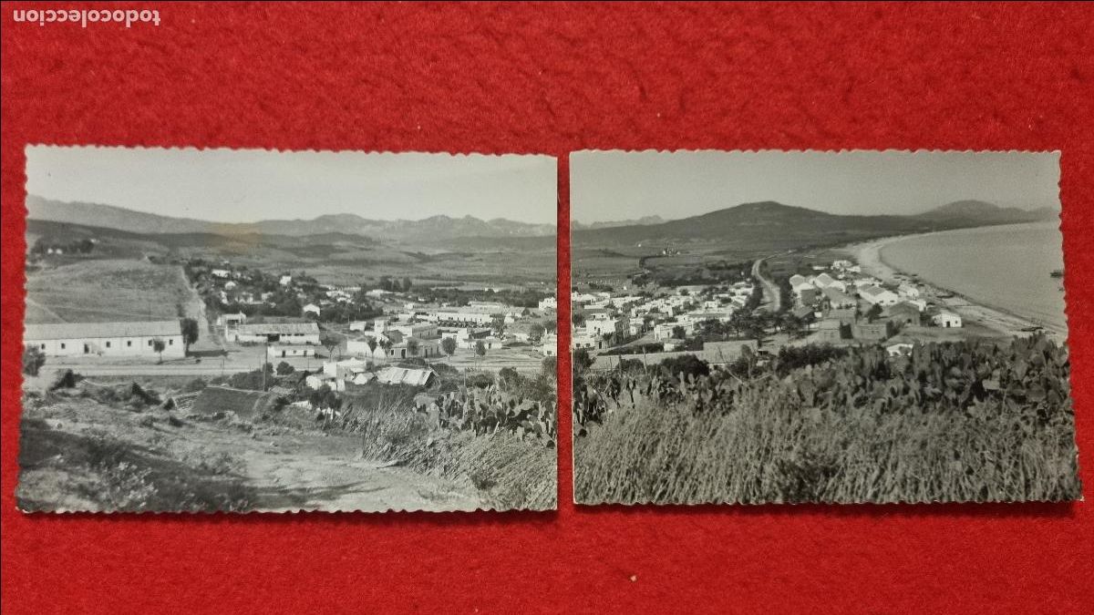 Cartes Postales: POSTAL DOBLE MARRUECOS VISTA DEL RINCON DEL MEDIK PARTIDA EN 2 FOTOGRAFICA ORIGINAL P1999