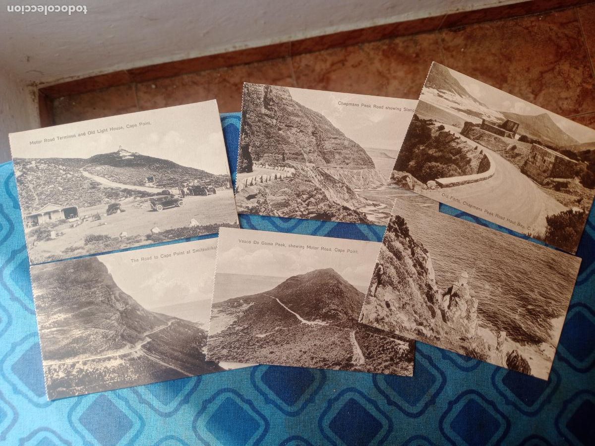 Postcards: Sud&aacute;frica. Colonia de El Cabo. 6 postales antiguas
