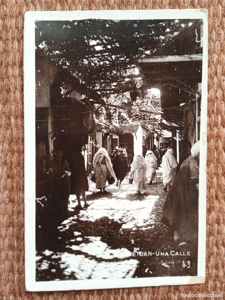 Postales: TETUAN - MARRUECOS - CALLE TIPICA - Foto 1