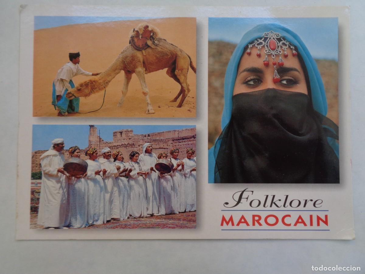 Postales: POSTAL DE MARRUECOS : FOLKLORE MARROQU&Iacute; - Foto 1
