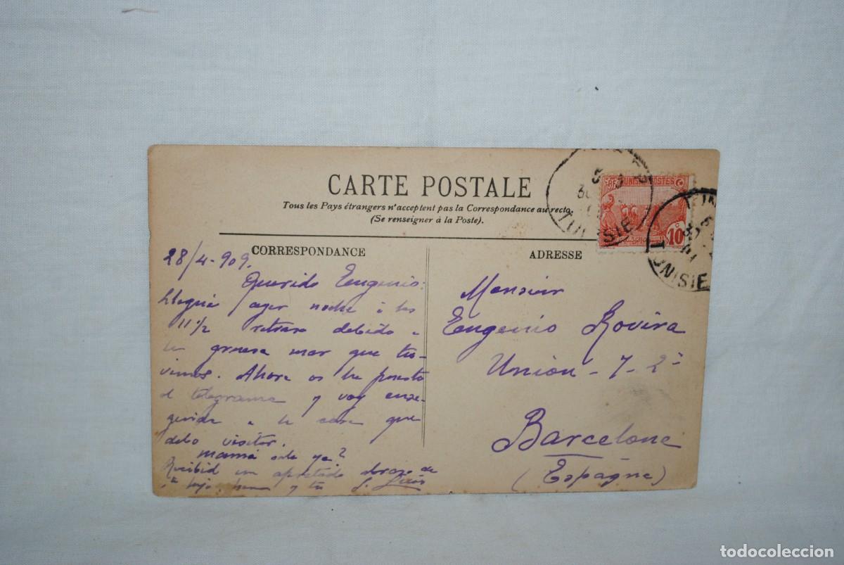 Postales: TUNES , AVENIDA DE FRANCIA . - Foto 2