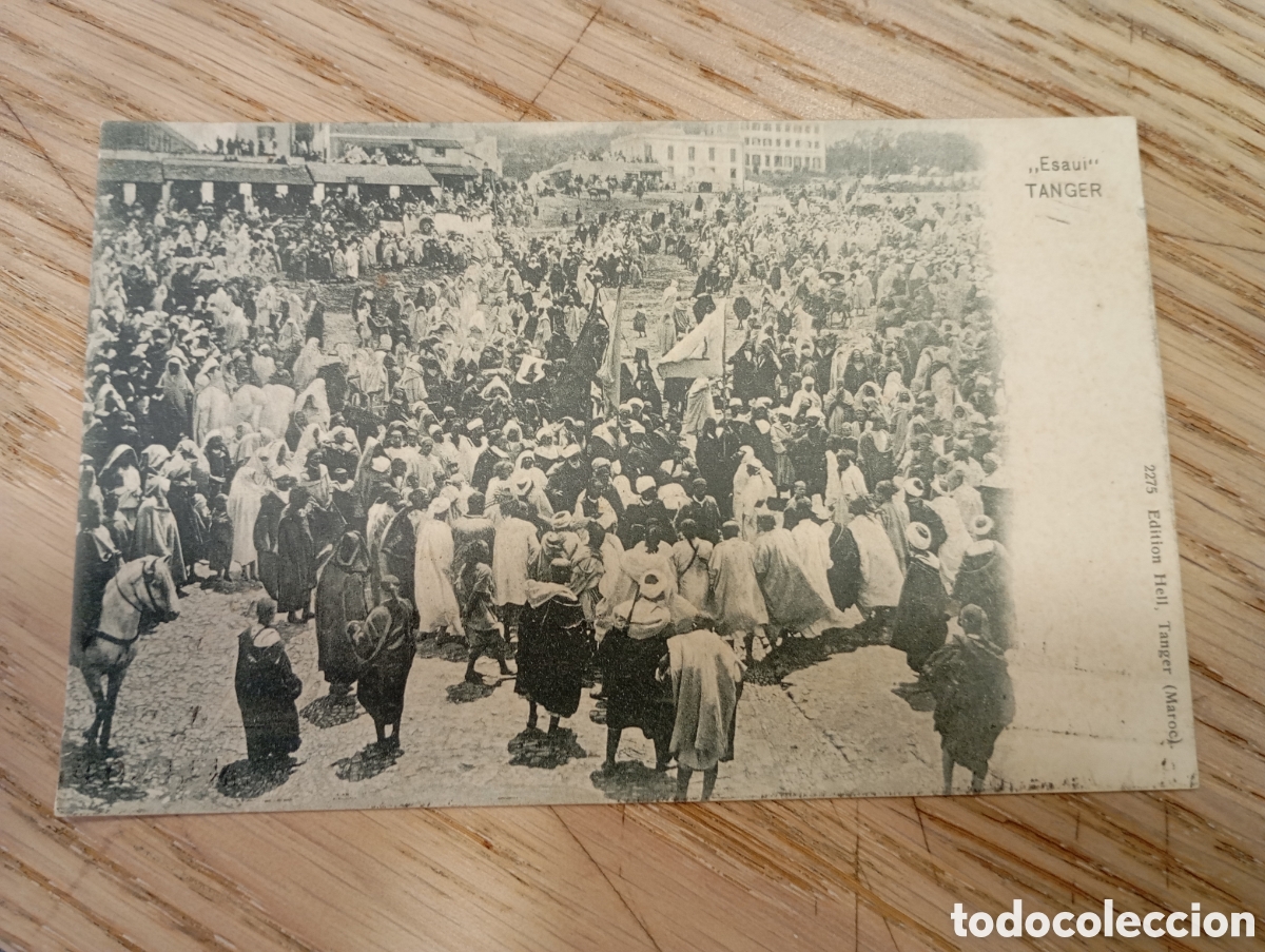 Postales: T&Aacute;NGER (MARRUECOS) - &rdquo;ESAUI&rdquo; - EDITION HELL - Foto 1