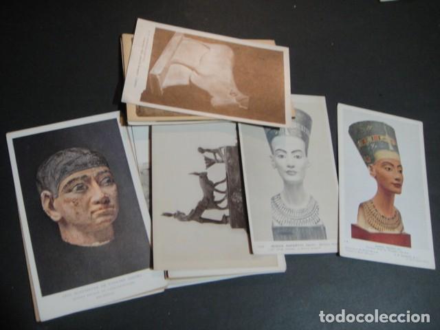 Postales: egipto , monumentos y objetos - lote de 28 postales - Foto 1