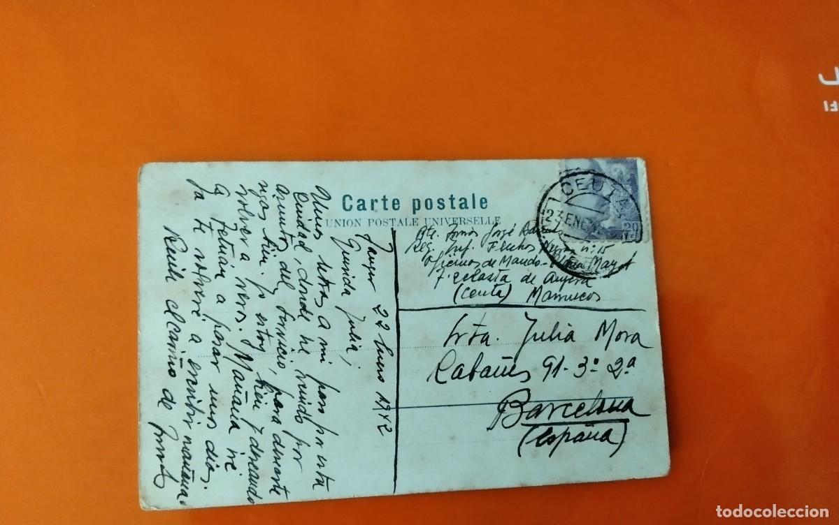Postales: TANGER , POSTAL ANTIGUA , BLANCO Y NEGRO - Foto 3