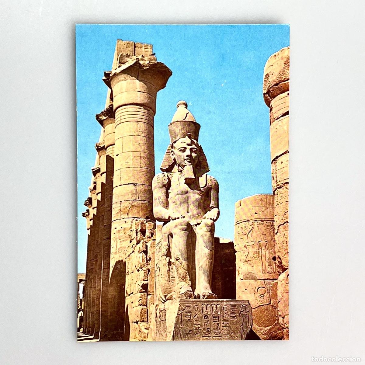Postales: Postal Luxor Temple, Statue de Ramses II - Foto 1