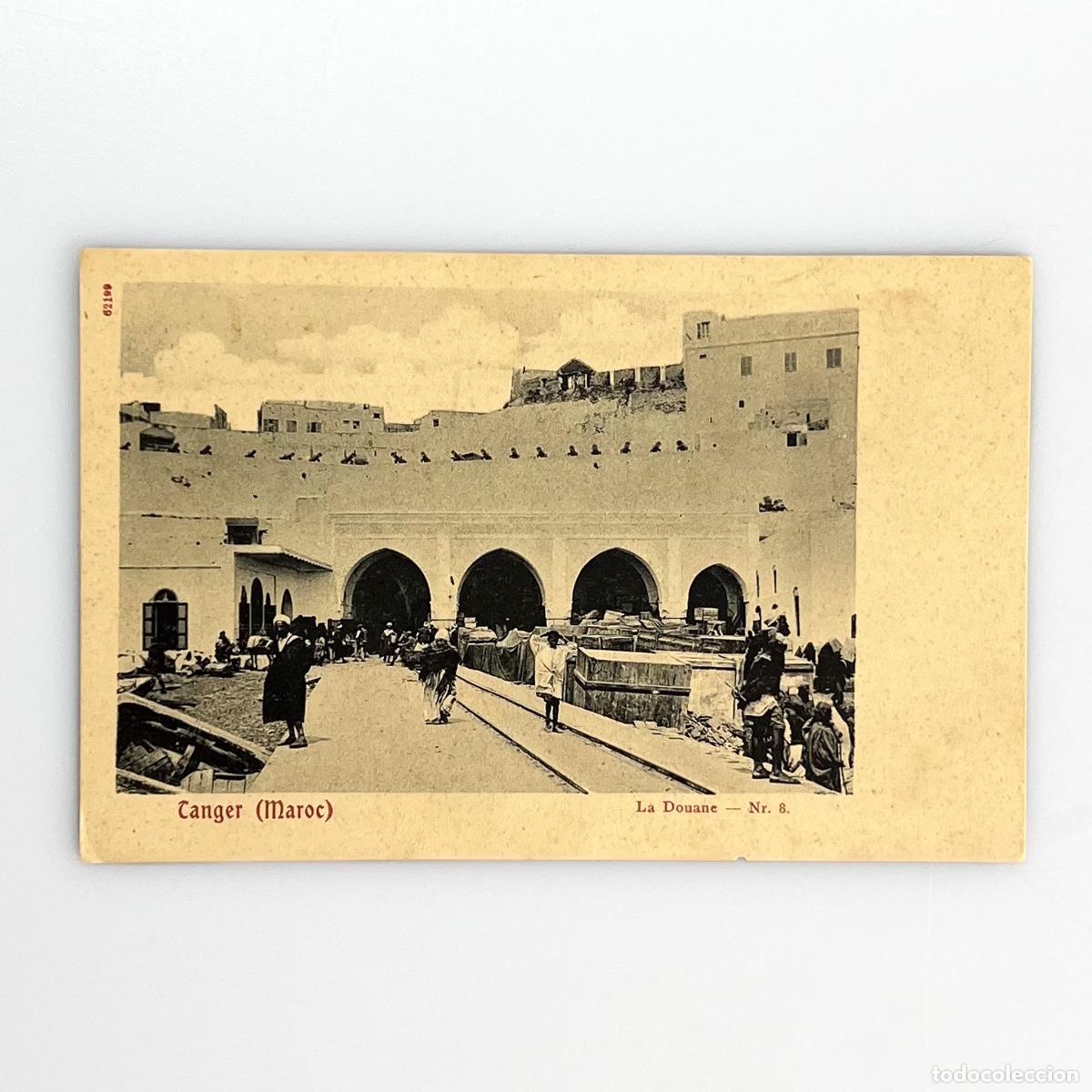 Postales: Postal Tanger (Maroc) La Douane N&ordm; 8 - Foto 1