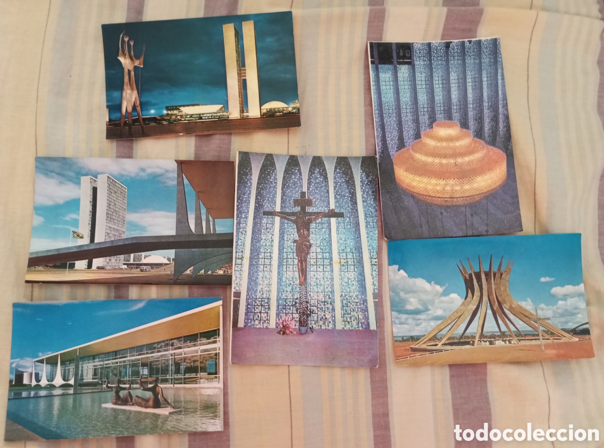 Postales: 7 postales Brasilia ( brasil) sin circular - Foto 1