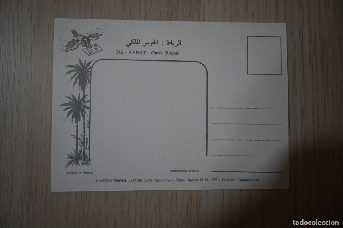 Postales: 242 - RABAT - GARDE ROYALE - 1983 - Foto 2