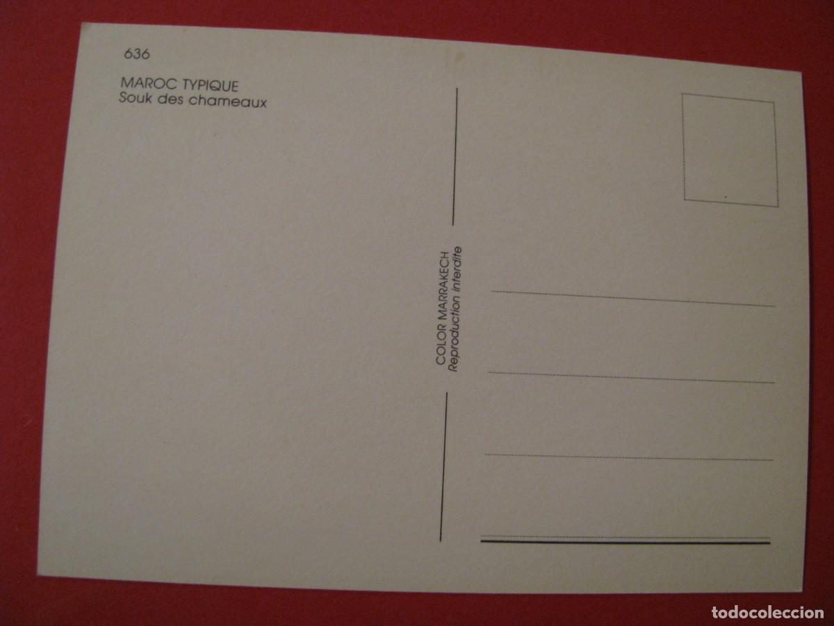 Postales: POSTAL DE MARRUECOS. CAMELLOS. - Foto 2
