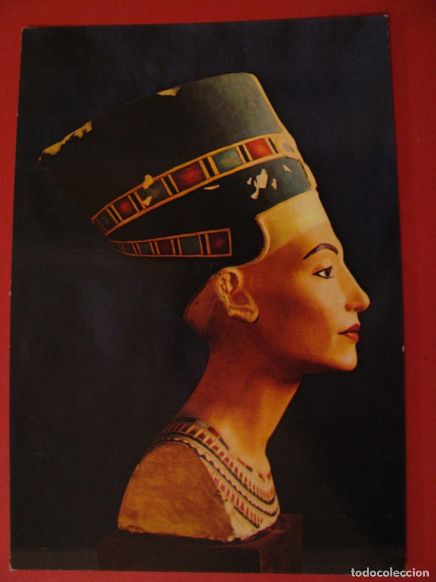 Postales: POSTAL DE EGIPTO. EL BUSTO DE NEFERTITI - Foto 1