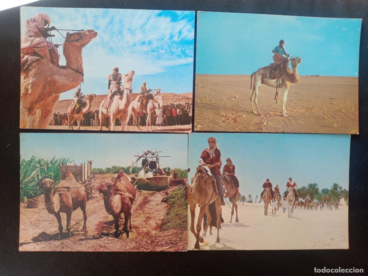 Postales: T&uacute;nez: 4 postales circuladas - Foto 1