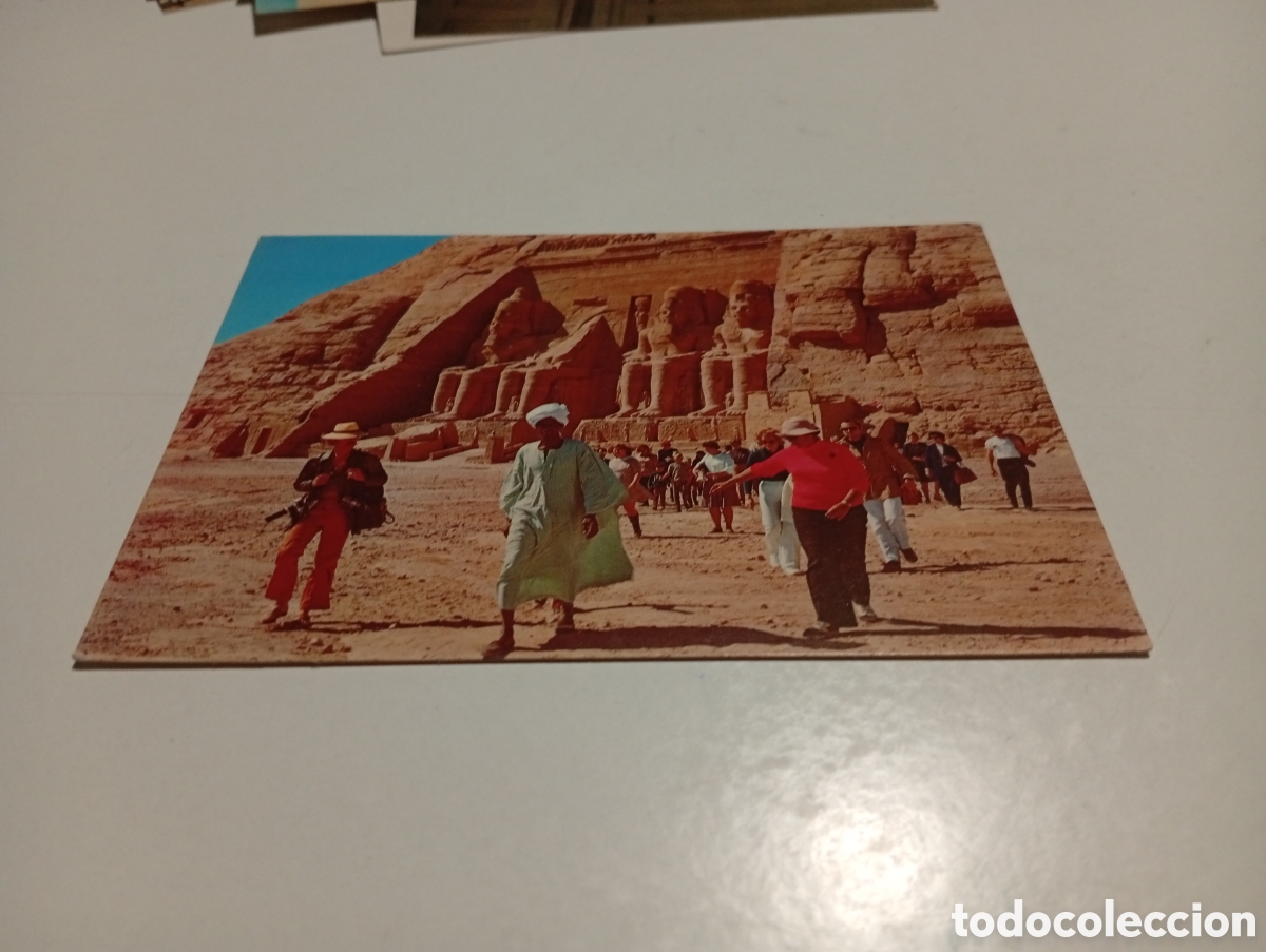Postales: Postal Egipto templo de Rams&eacute;s ll - Foto 1