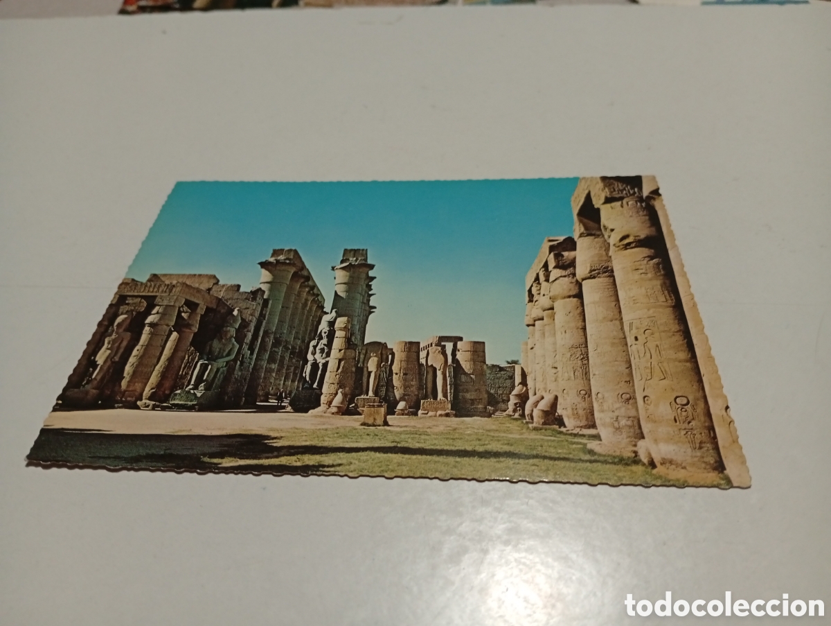 Postales: Postal Egipto, templo de luxor - Foto 1