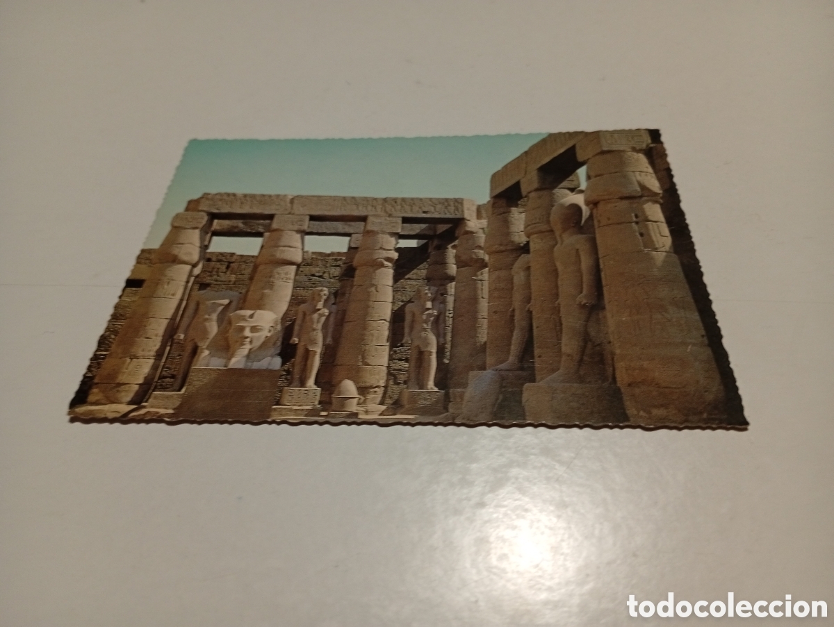 Postales: Postal luxor templo Egipto - Foto 1