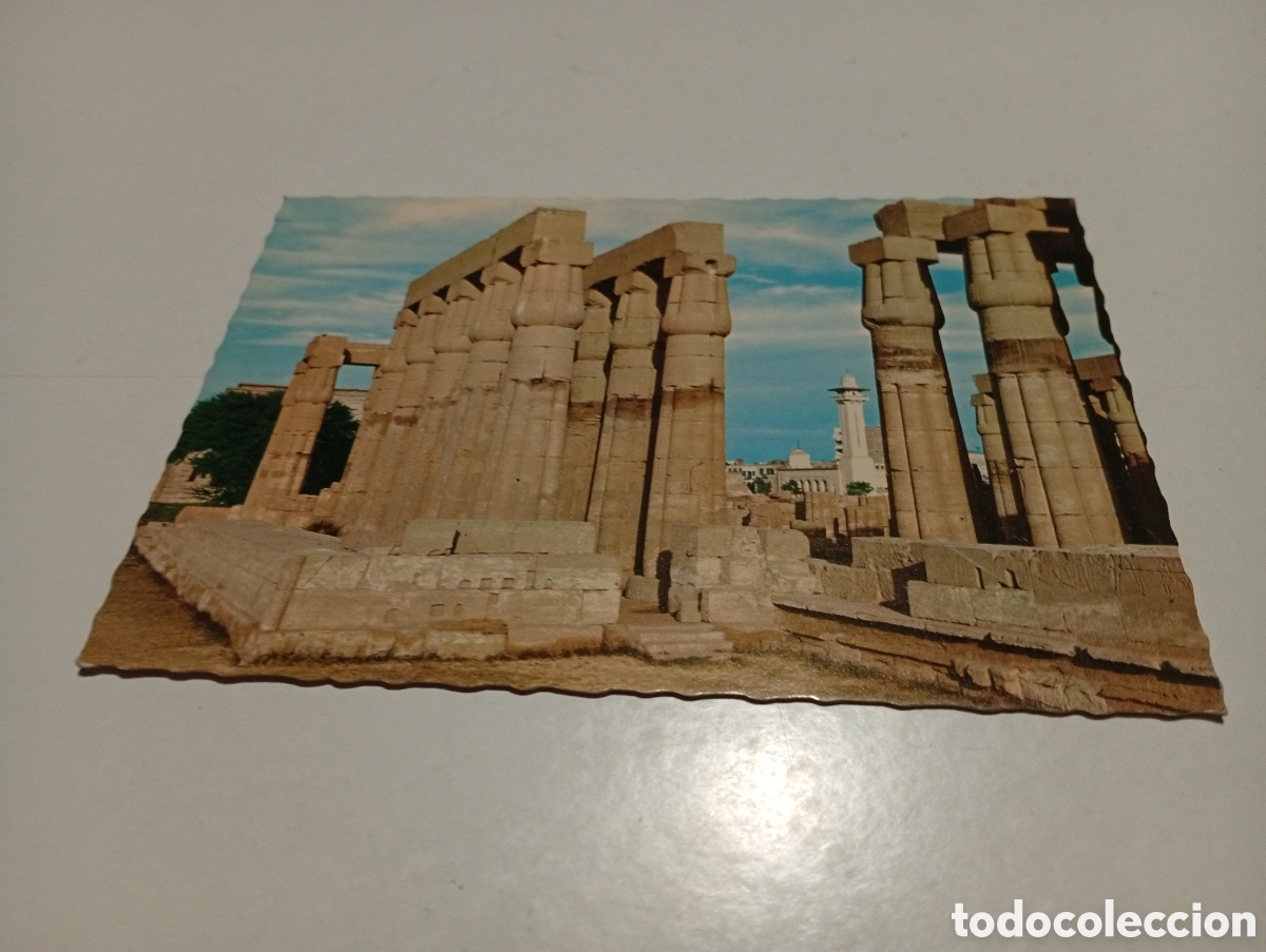 Postales: Postal luxor templo Egipto - Foto 1