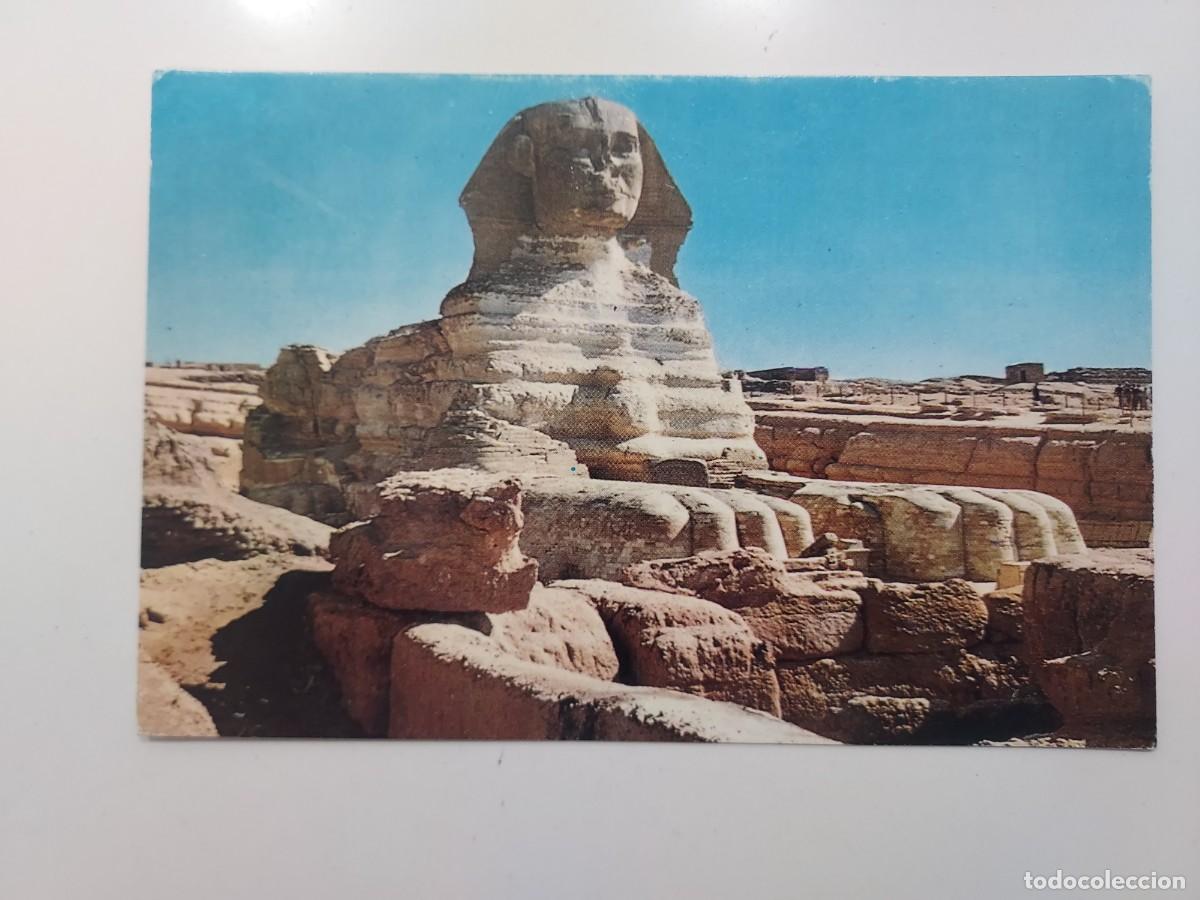 Postales: POSTAL EGIPTO GIZA PYRAMIDS. SPHINX. SIN CIRCULAR - Foto 1