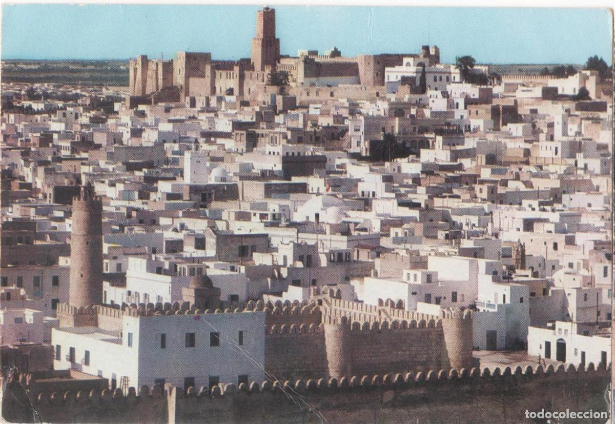 Postales: T&uacute;nez- Sousa- circulada- - Foto 1