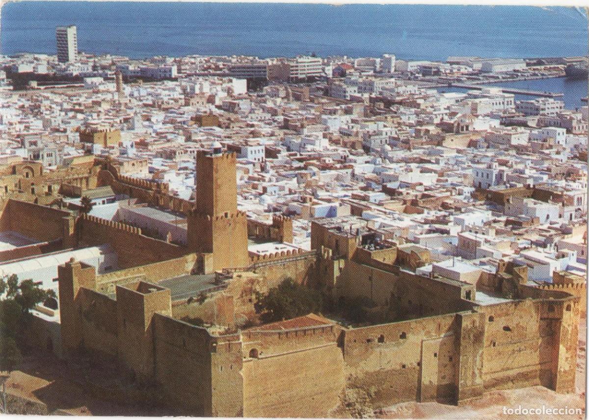 Postales: T&uacute;nez- Sousa- circulada- - Foto 1