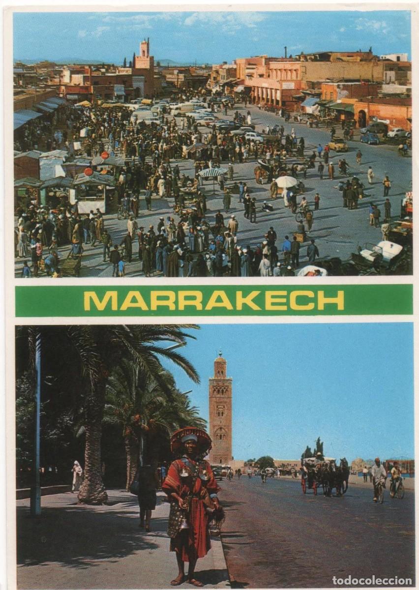 Postales: Marruecos- Marrakech-circulada - Foto 1