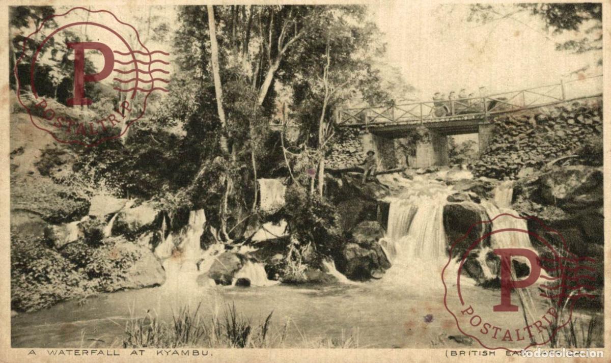 Postales: KENIA. KENYA A WATERFALL AT KYAMBU - Foto 1