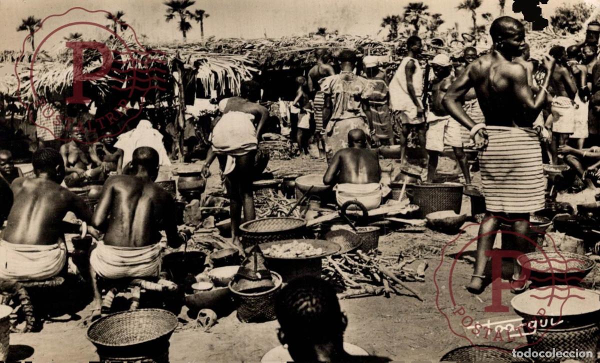 Postales: TCHAD March&eacute; de village - Foto 1