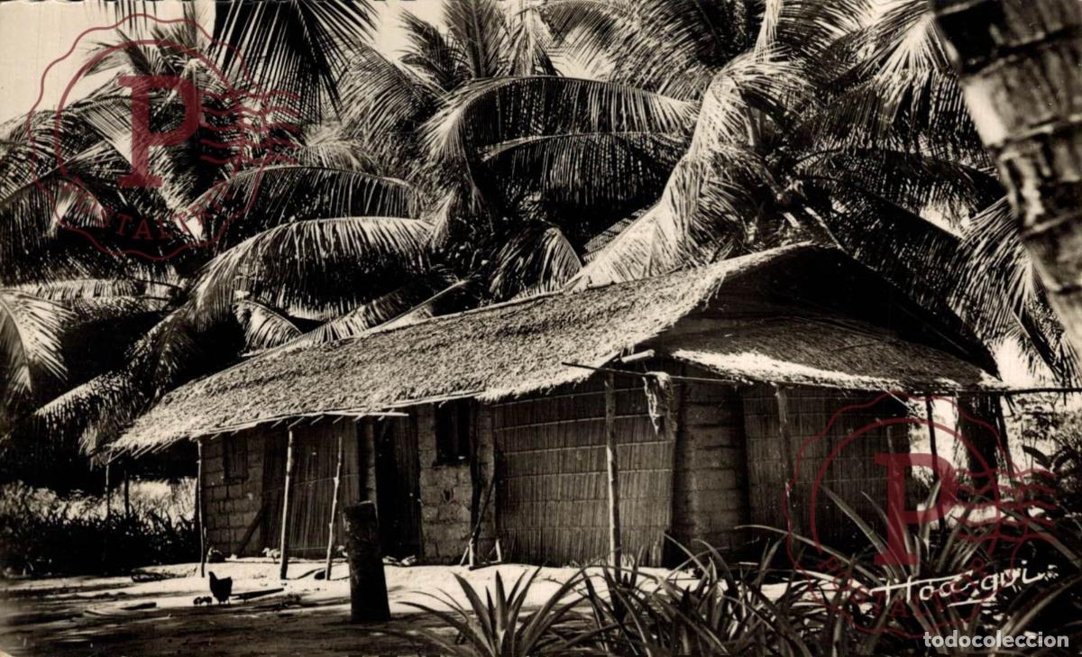 Postales: GABON. Case indig&egrave;ne - Foto 1