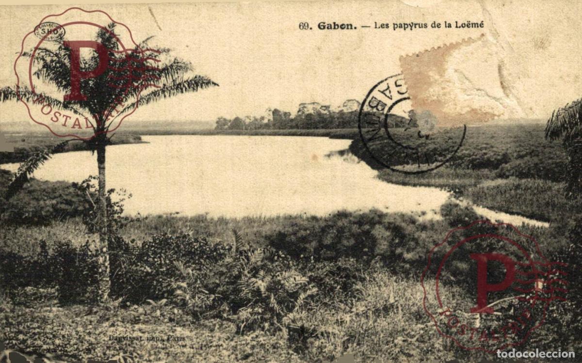 Postales: Gabon les papyrus de la loeme - Foto 1