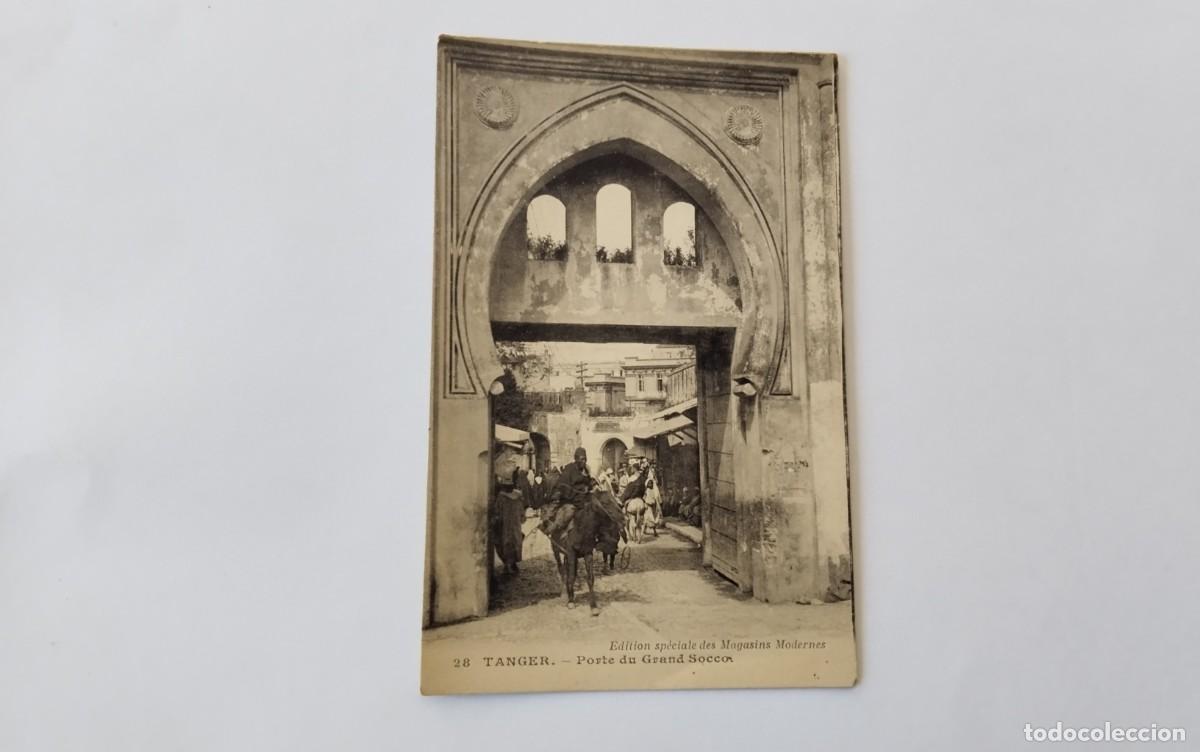 Postales: TANGER , POSTAL ANTIGUA , BLANCO Y NEGRO , - Foto 1