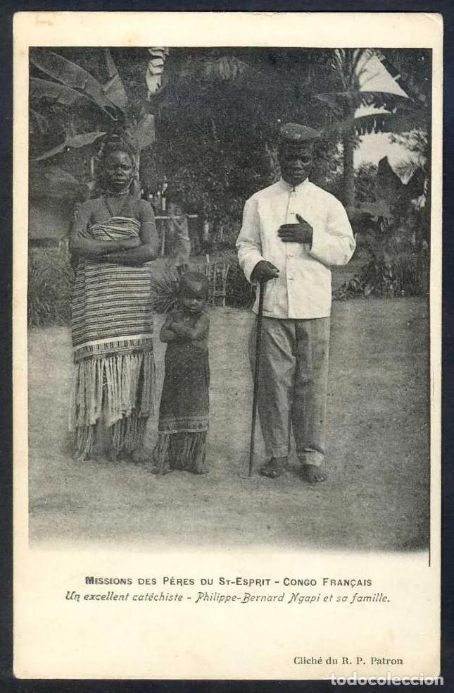 Postais: Congo Franc&eacute;s. *Missions des P&eacute;res du St.-Espirit...* Clich&eacute; R.P. Patron. Nueva.