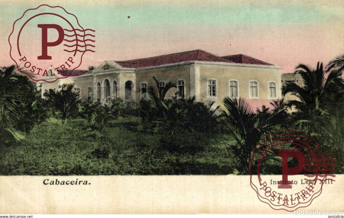 Postales: AFRICA. MOZAMBIQUE. MO&Ccedil;AMBIQUE - CABACEIRA - INSTITUTO LEAO XIII