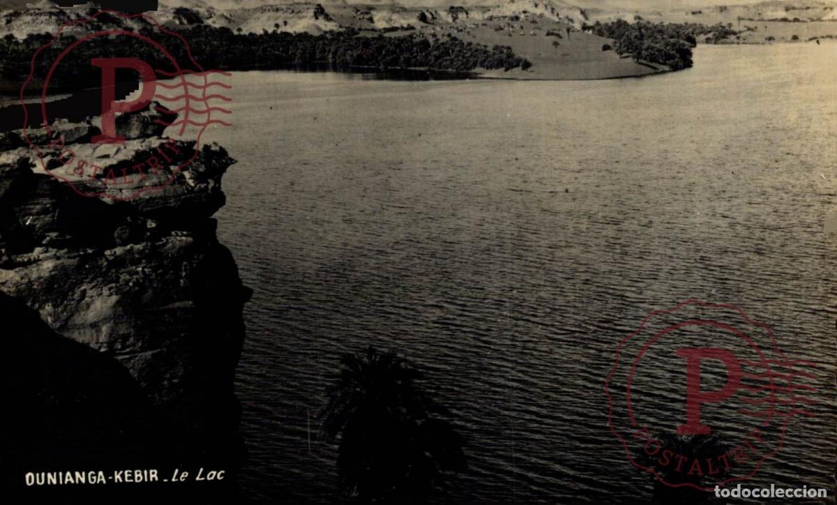Postales: TCHAD. OUNIANGA KEBIR. LE LAC. PLAINBLACK - Foto 1