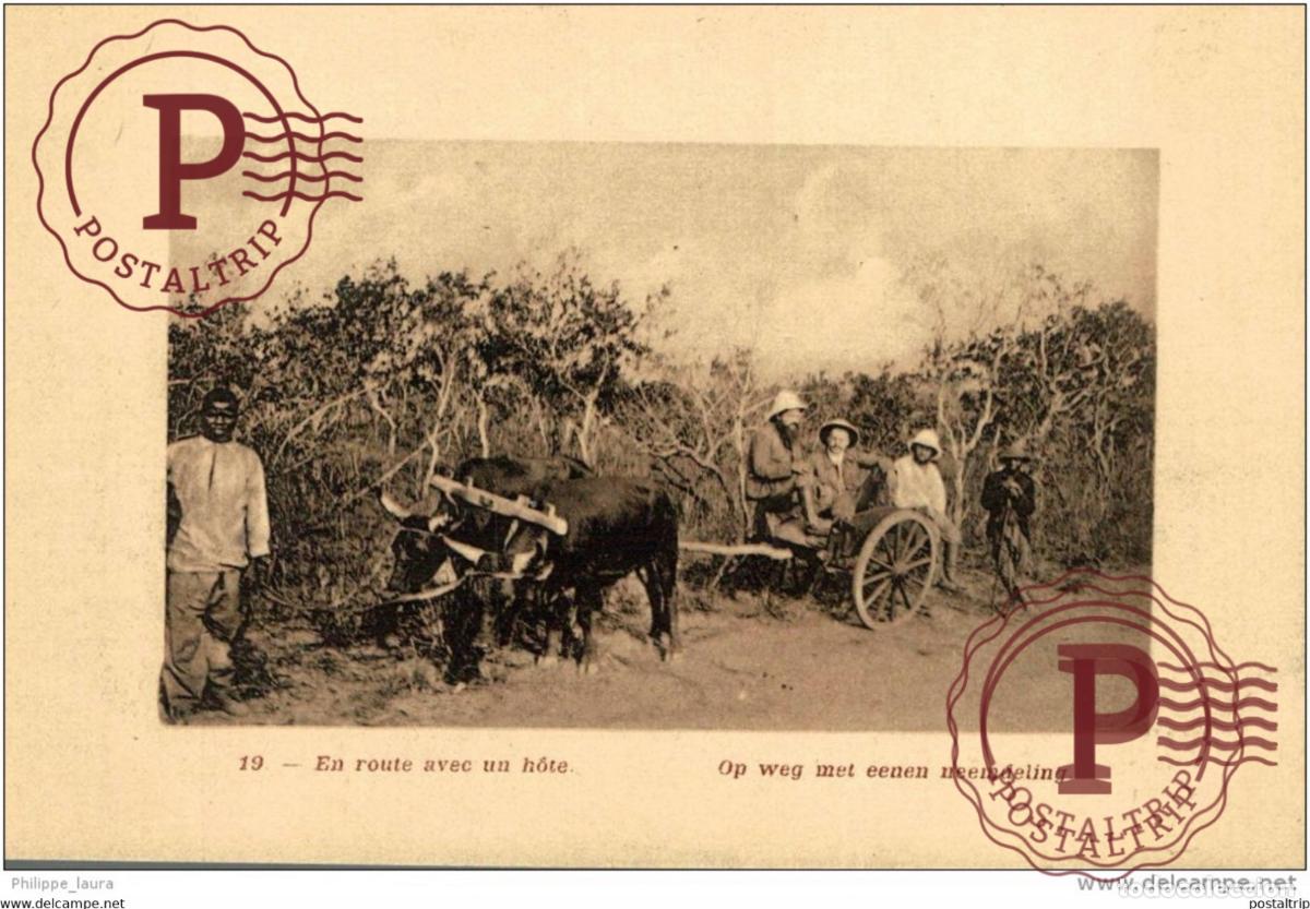 Postales: Congo En route avec un h&ocirc;te - Foto 1