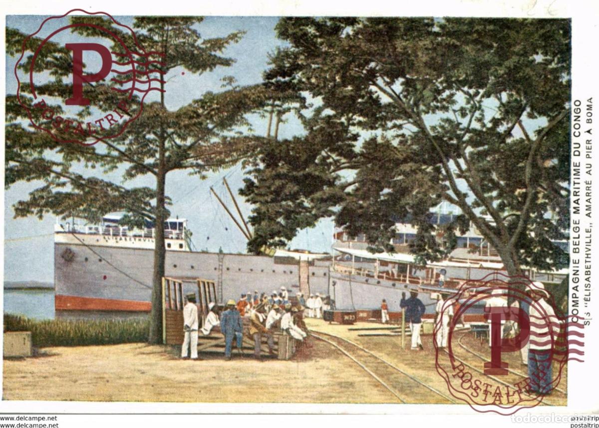 Postales: COMPAGNIE BELGE MARITIME DU CONGO - Foto 1