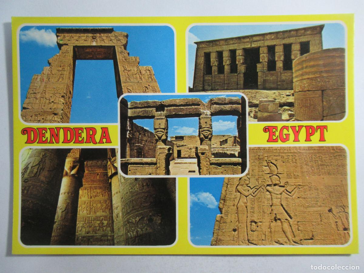 Postales: Dendera - Egypt / Egipto - Escrita - Foto 1