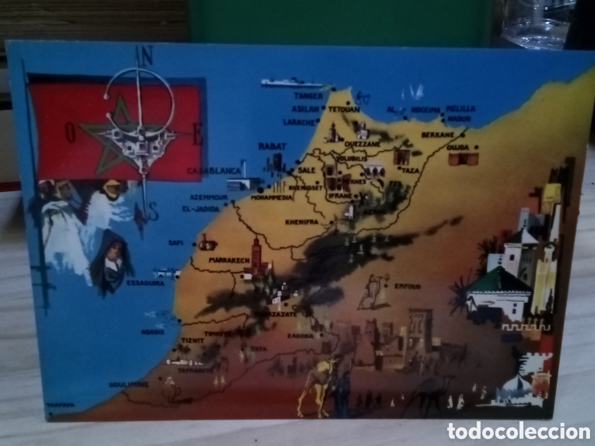 Postales: Postal - Panorama du Maroc. - Foto 1