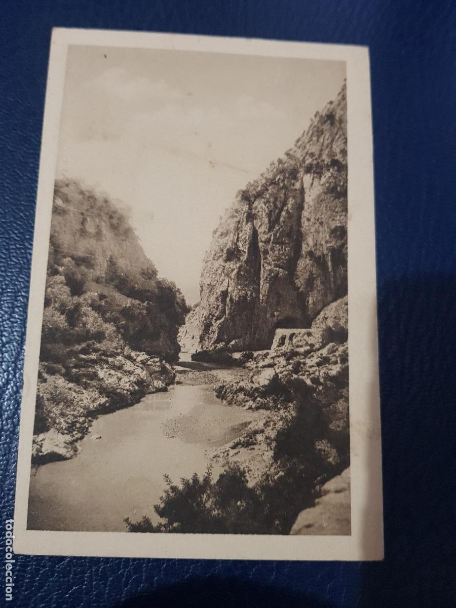 Postales: ALGERIA-LAS GARGANTAS DE PALESTRO - Foto 1