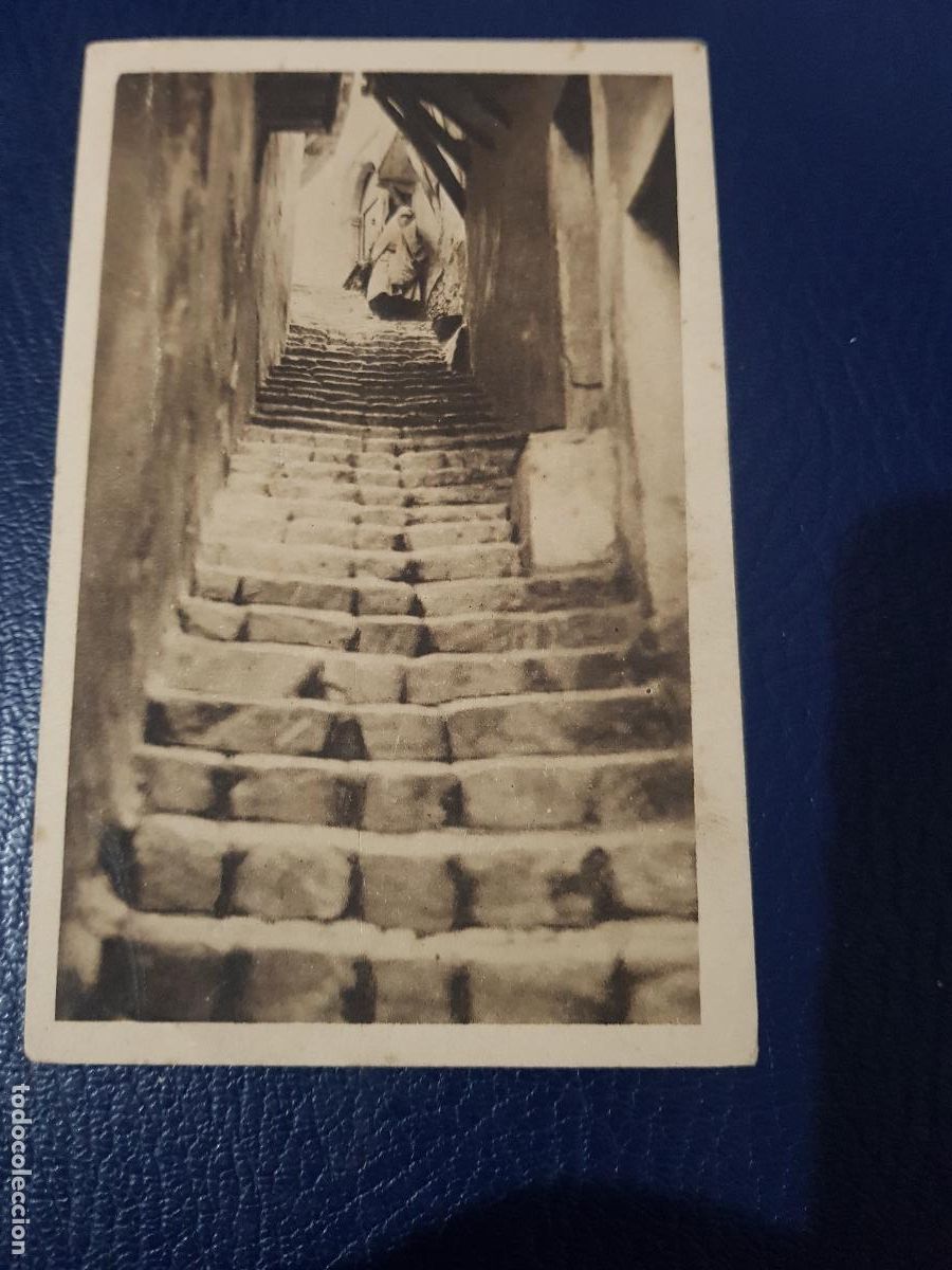 Postales: ALGERIA- ALGER.-CALLE CASBAH