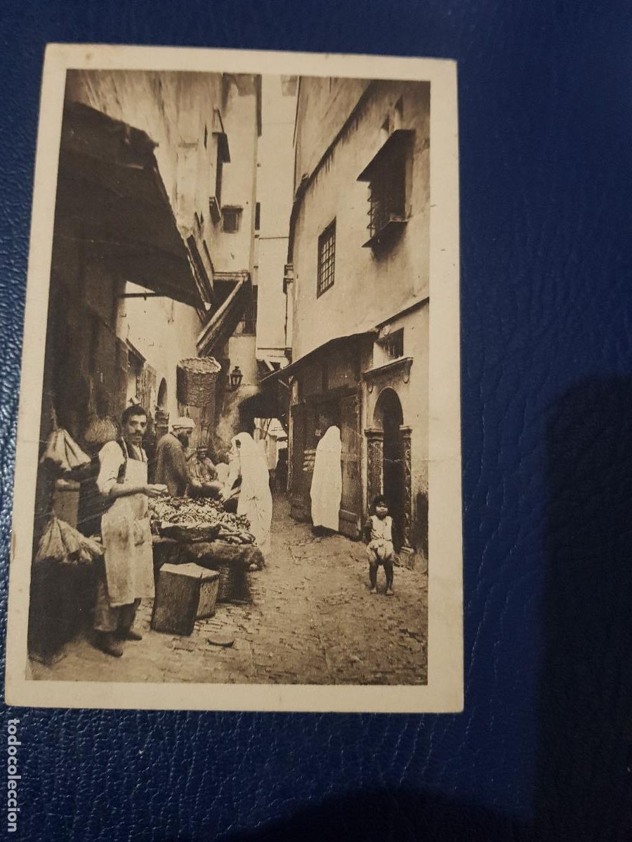 Postales: ALGERIA- ALGER.-CALLE DE LA CASBAH