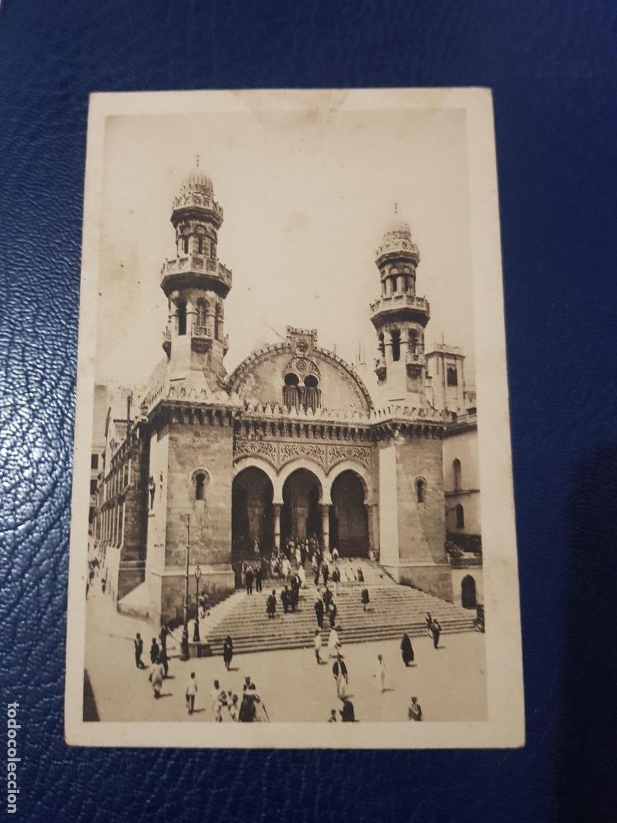 Postales: ALGERIA- ALGER.-LA CATEDRAL