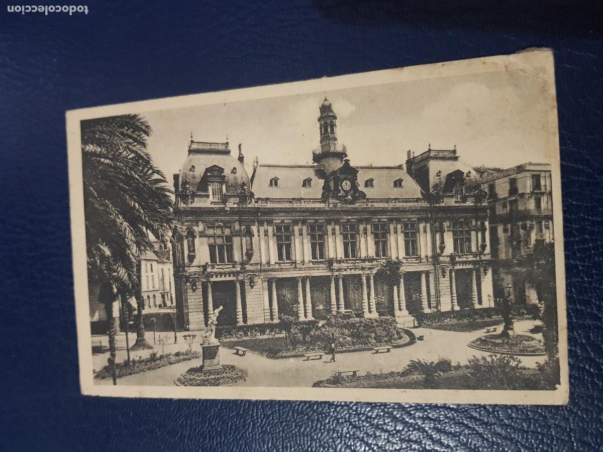 Postais: ALGERIA- BONE.-EL AYUNTAMIENTO Y PLAZA DE LA LIBERTAD