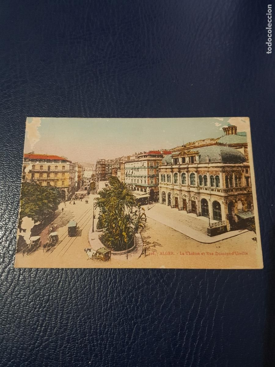 Postales: ALGERIA.ALGER.- EL TEATRO DE RUS DUMOND