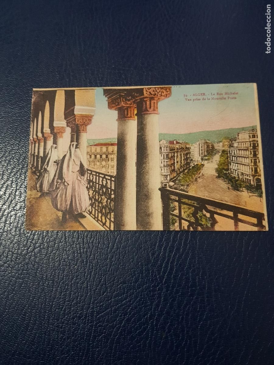Postales: ALGERIA.ALGER.- CALLE MICHELET