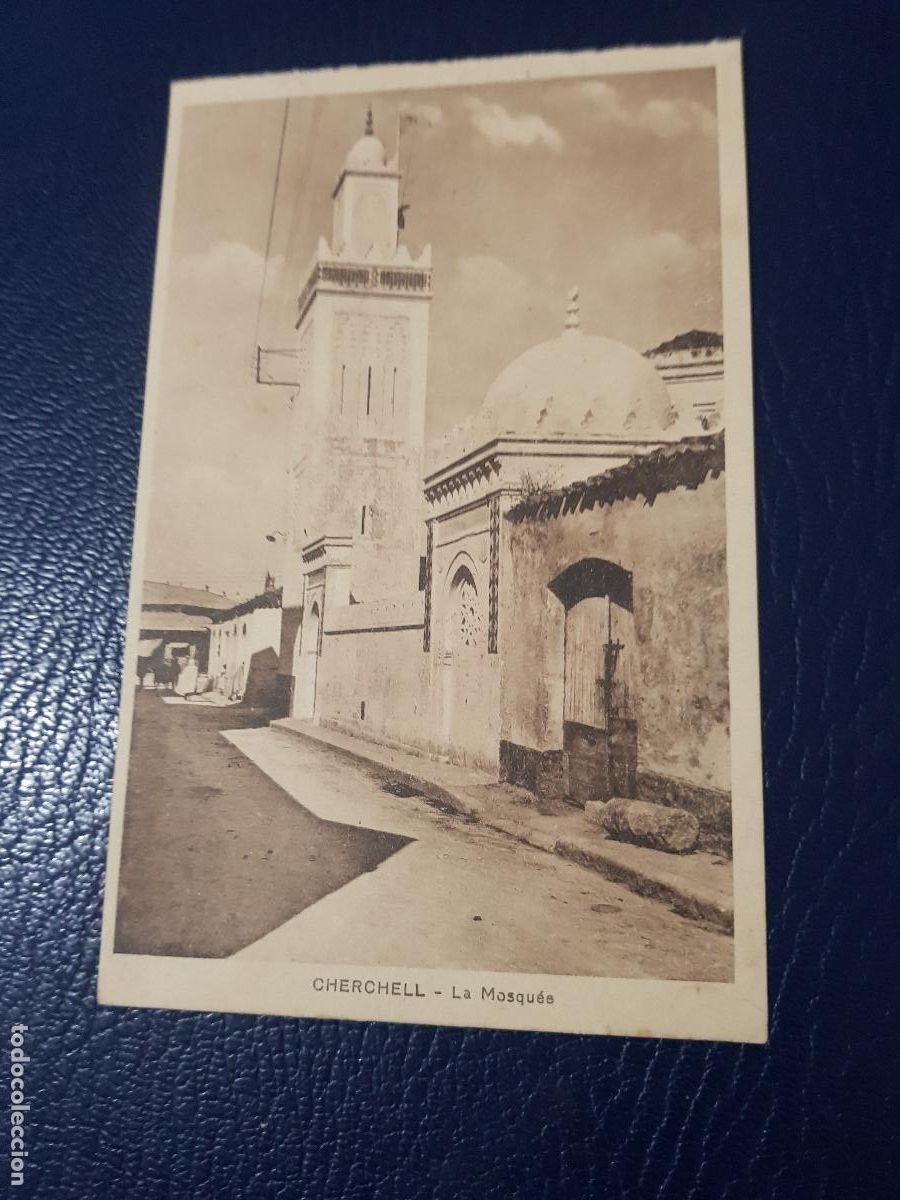Postales: ALGERIA.CHERCHELL.- LA MEZQUITA