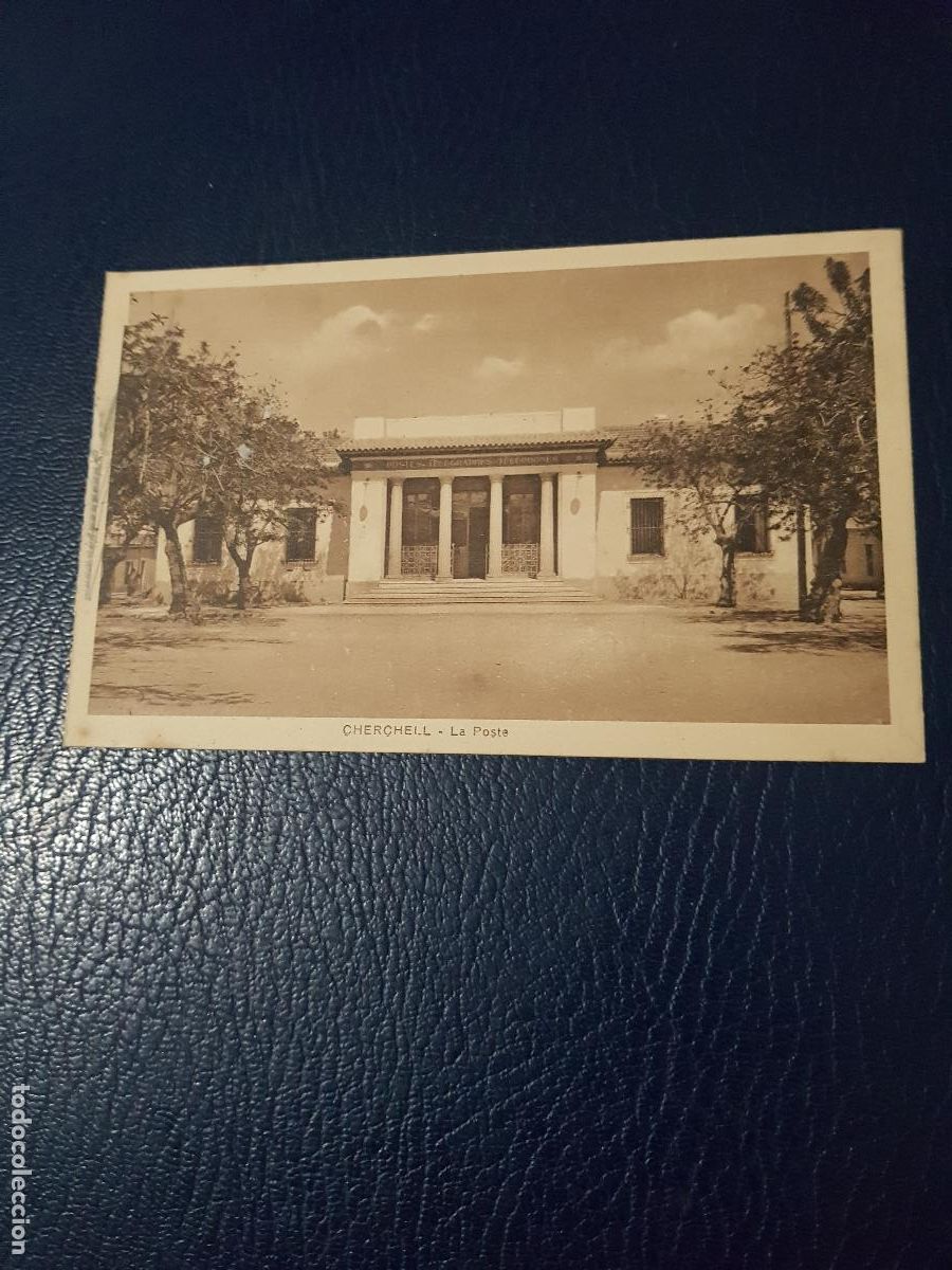 Postales: ALGERIA.CHERCHELL.- OFICINA CORREOS