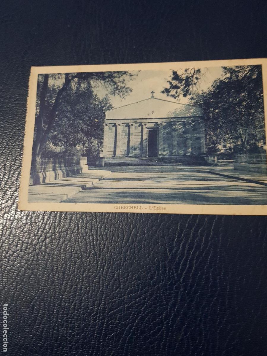 Postales: ALGERIA.CHERCHELL.- LA IGLESIA - Foto 1