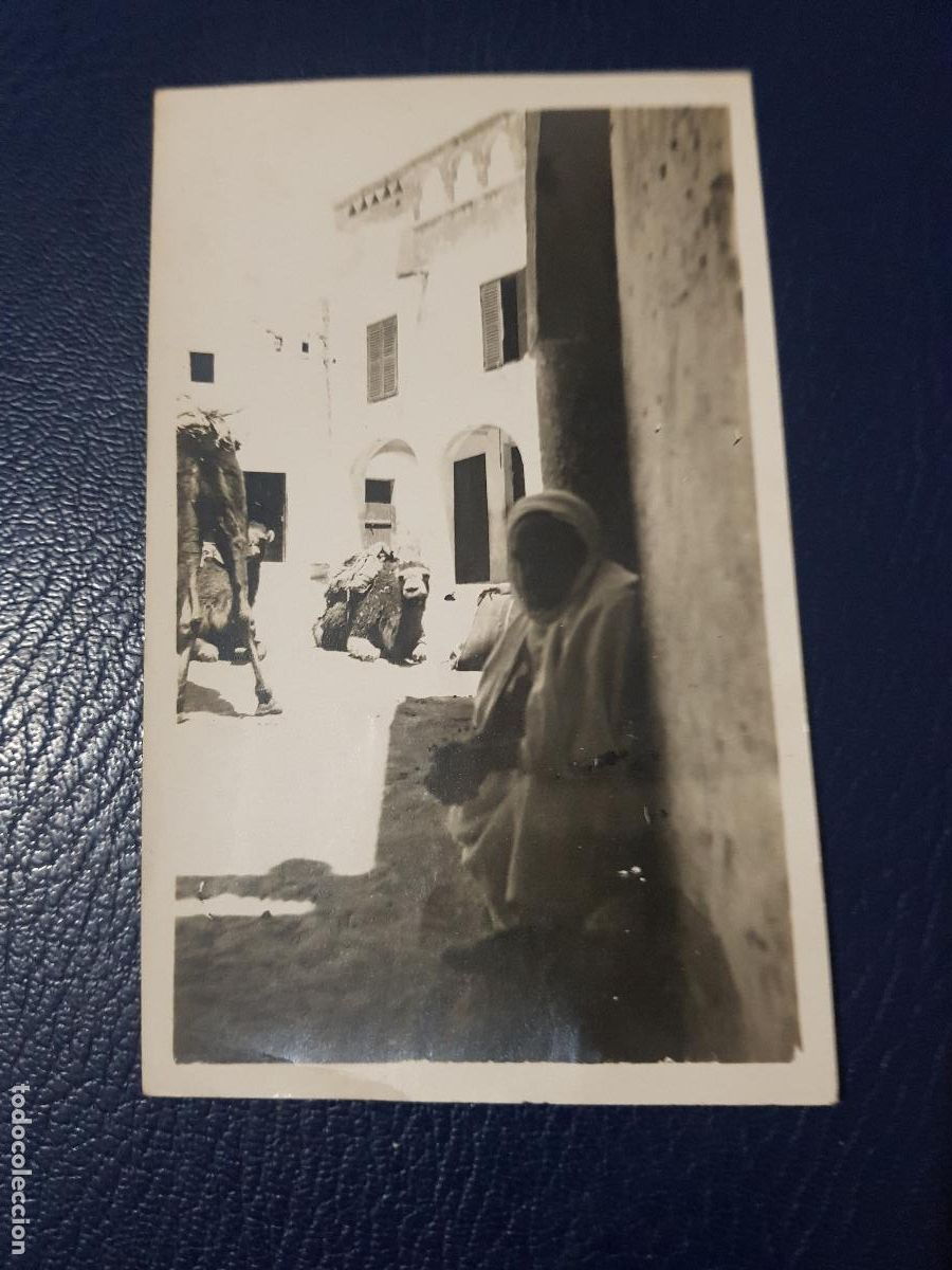 Postales: ALGERIA. PUEBLO CON MOTIVOS FORMA DE VIVIR