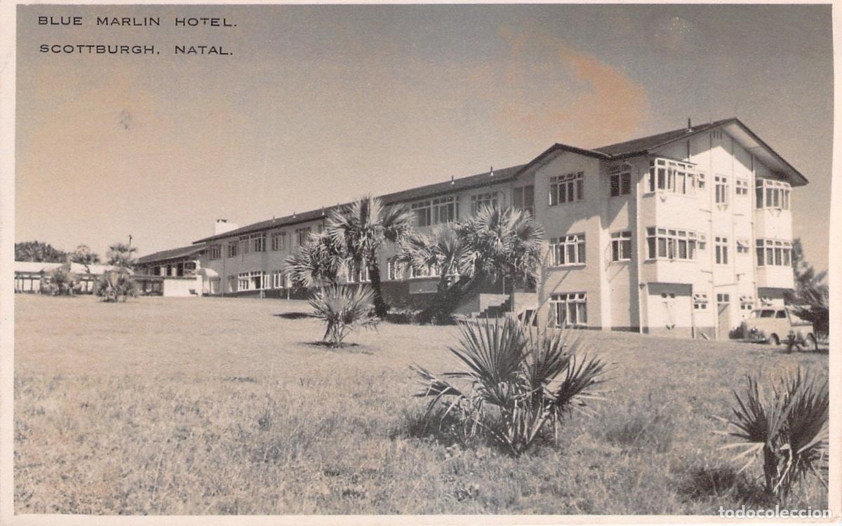 Postales: Postal del Hotel Blue Marlin en Scottburgh, Natal, Sud&aacute;frica