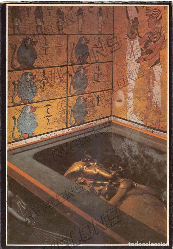 Postales: Postal de la Tumba de Tutankam&oacute;n en Egipto - Sin circular